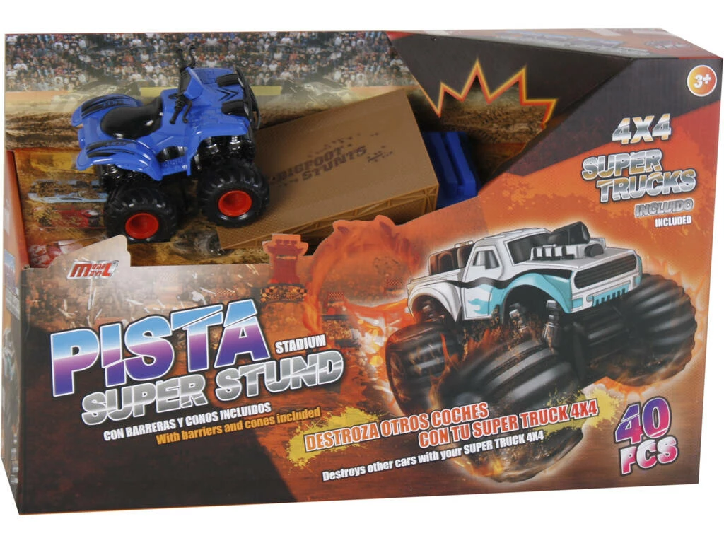 Super Stunt Stadium Con Coche Friccion 5 Super Stunt Stadium Con Coche Friccion - Imagen 5