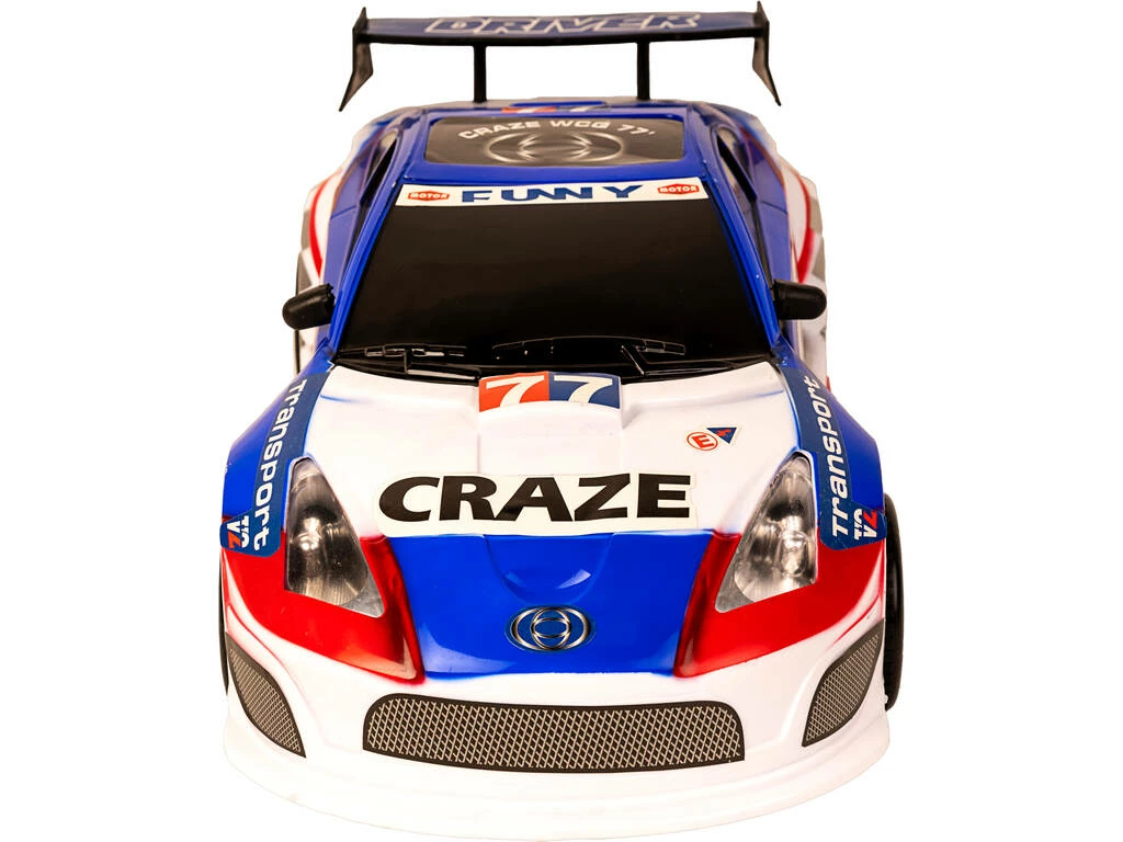 Vehículo Fricción Súper Racing 44 cm. Azul Funny 77 Vehículo Fricción Súper Racing 44 Cm. Azul Funny 77 -Tienda Pequetren 11141673g02