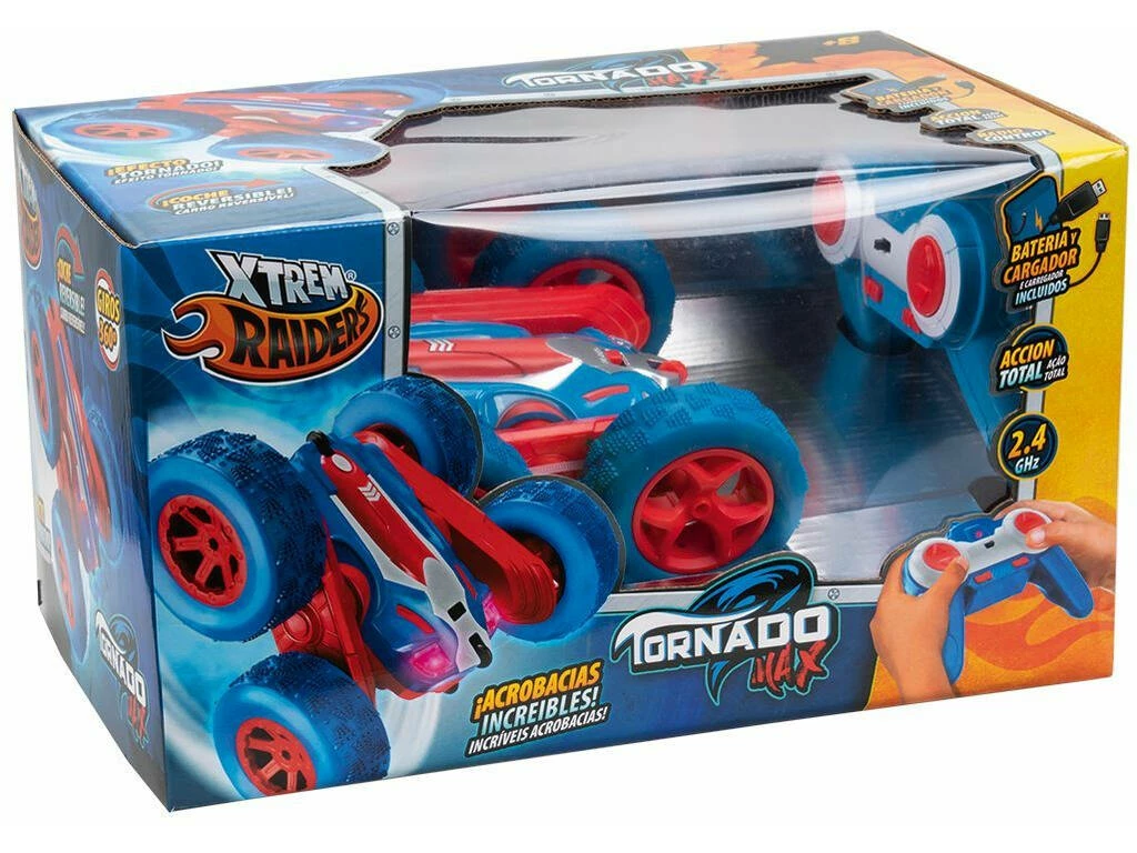 Radio Control Xtreme Raiders Tornado Max World Brands XT180790 Radio Control Xtreme Raiders Tornado Max World Brands XT180790 -Tienda Pequetren 1911144013g01