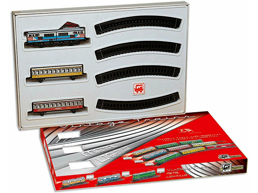 Tren Eléctrico Vintage Locomotora Azul Pequetren 202 Tren Eléctrico Vintage Locomotora Azul Pequetren 202 -Tienda Pequetren 1911145090g03