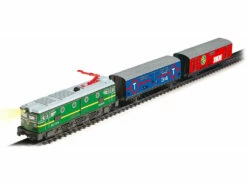 Tren Eléctrico Mercancías Con Locomotora Verde Y Estación Pequetren 303 -Tienda Pequetren 1911145094g02