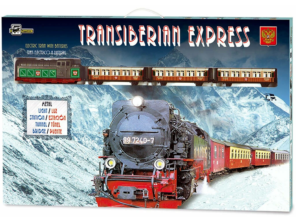 Tren Eléctrico Expreso Transiberiano Metálico Pequetren 450 Tren Eléctrico Expreso Transiberiano Metálico Pequetren 450 -Tienda Pequetren 1911145095g00