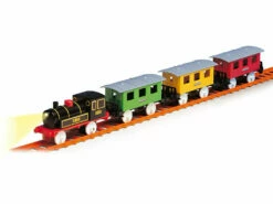 Tren Eléctrico Infantil Con Luz, Estación Y Túnel Pequetren 2001 -Tienda Pequetren 1911145118g03