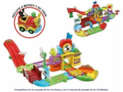 Tut Tut Bólidos Estación De Tren De Mickey Vtech 512222 -Tienda Pequetren 1911145825g04