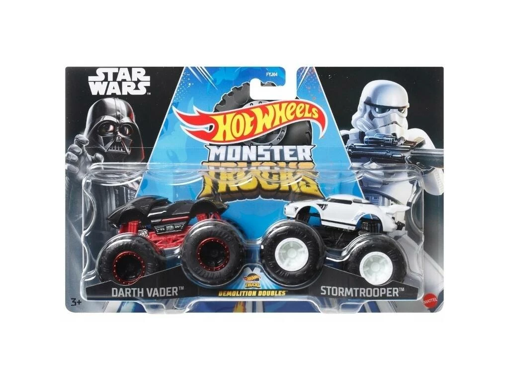 Hot Wheels Vehículos Monster Truck Duetos De Demolición Mattel FYJ64 1 Hot Wheels Vehículos Monster Truck Duetos De Demolición Mattel FYJ64
