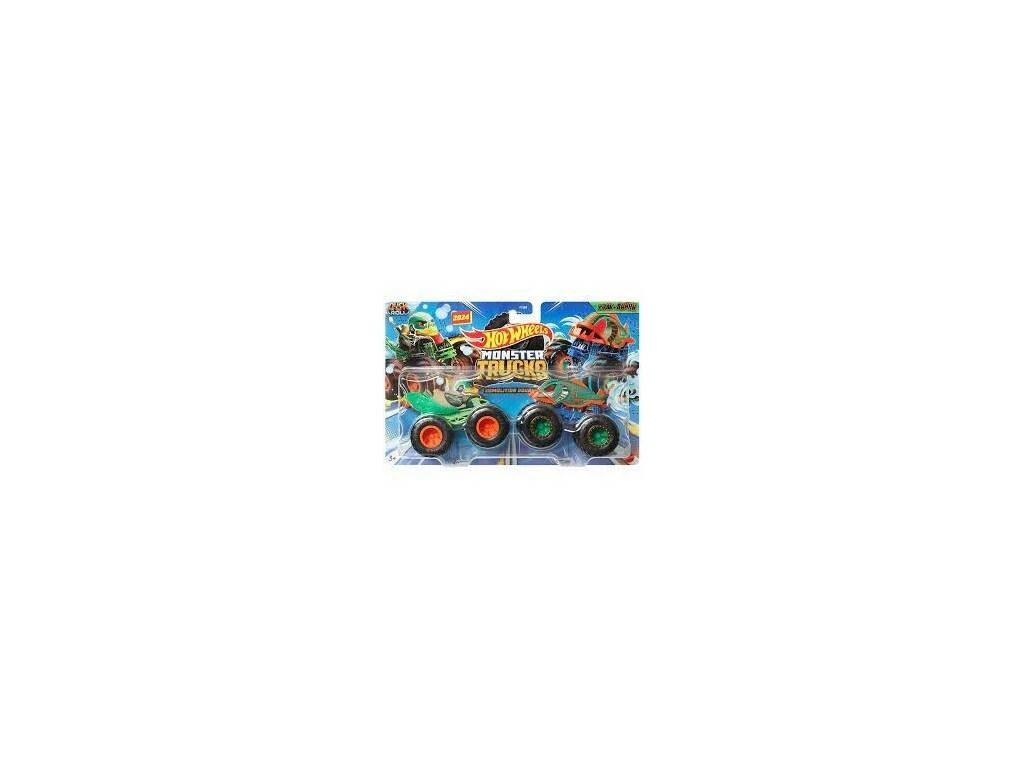 Hot Wheels Vehículos Monster Truck Duetos De Demolición Mattel FYJ64 3 Hot Wheels Vehículos Monster Truck Duetos De Demolición Mattel FYJ64 - Imagen 3