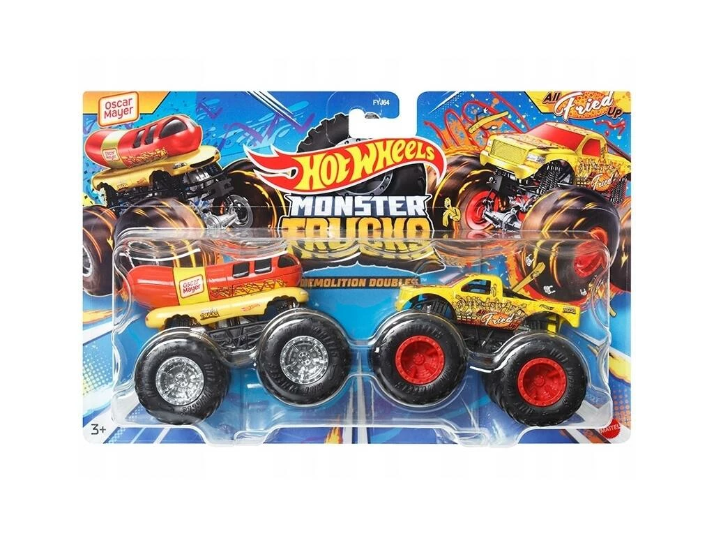 Hot Wheels Vehículos Monster Truck Duetos De Demolición Mattel FYJ64 4 Hot Wheels Vehículos Monster Truck Duetos De Demolición Mattel FYJ64 - Imagen 4