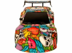 Alternative view of Vehículo Fricción Racing Car Graffiti Overlord 48 Cm.