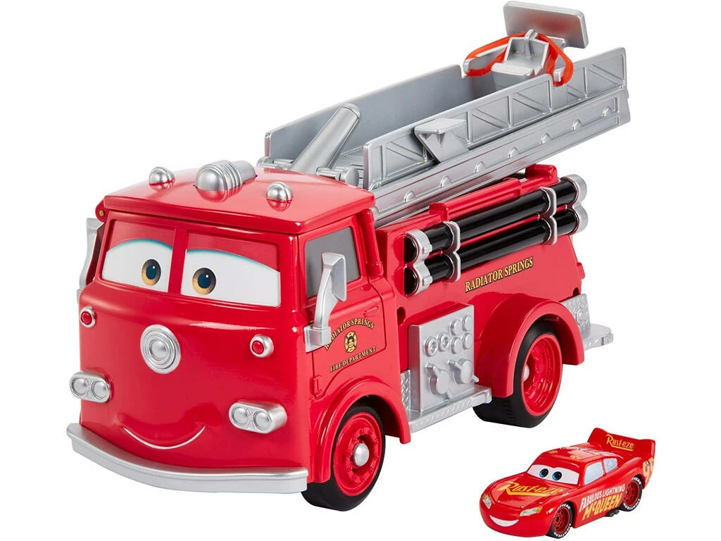 Cars Súper Camión Bomberos Mattel GPH80 Cars Súper Camión Bomberos Mattel GPH80 -Tienda Pequetren 1999954057g00