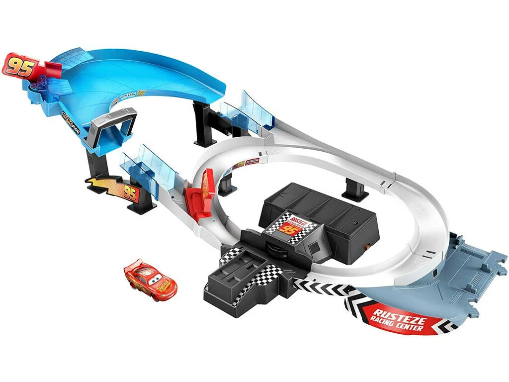 Cars RustEze Doble Circuito De Carreras Mattel GNW06 1 Cars RustEze Doble Circuito De Carreras Mattel GNW06