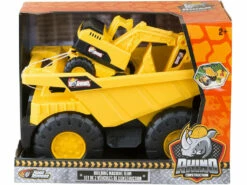Rhino Construction Camión Volquete Con Excavadora Nikko 30111