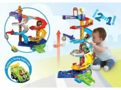 Tut Tut Bólidos Supertornado 2 En 1 Vtech 535022 8 Tut Tut Bólidos Supertornado 2 En 1 Vtech 535022 -Tienda Pequetren 1999955820g03