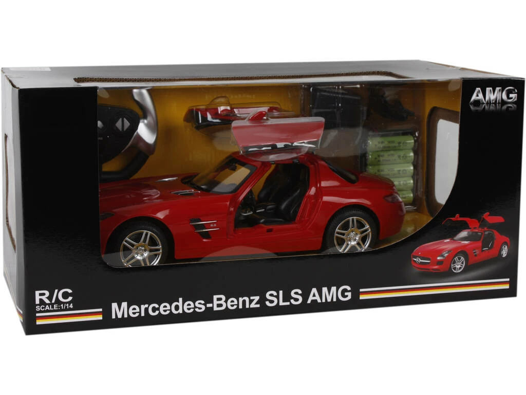 Radio Control 1:14 Mercedes Benz SLS AMG Rojo 2 Radio Control 1:14 Mercedes Benz SLS AMG Rojo - Imagen 2