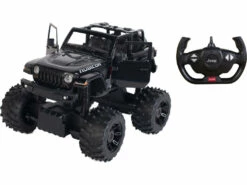 Coche Radio Control 1:14 Jeep Wrangler Rubicon Negro