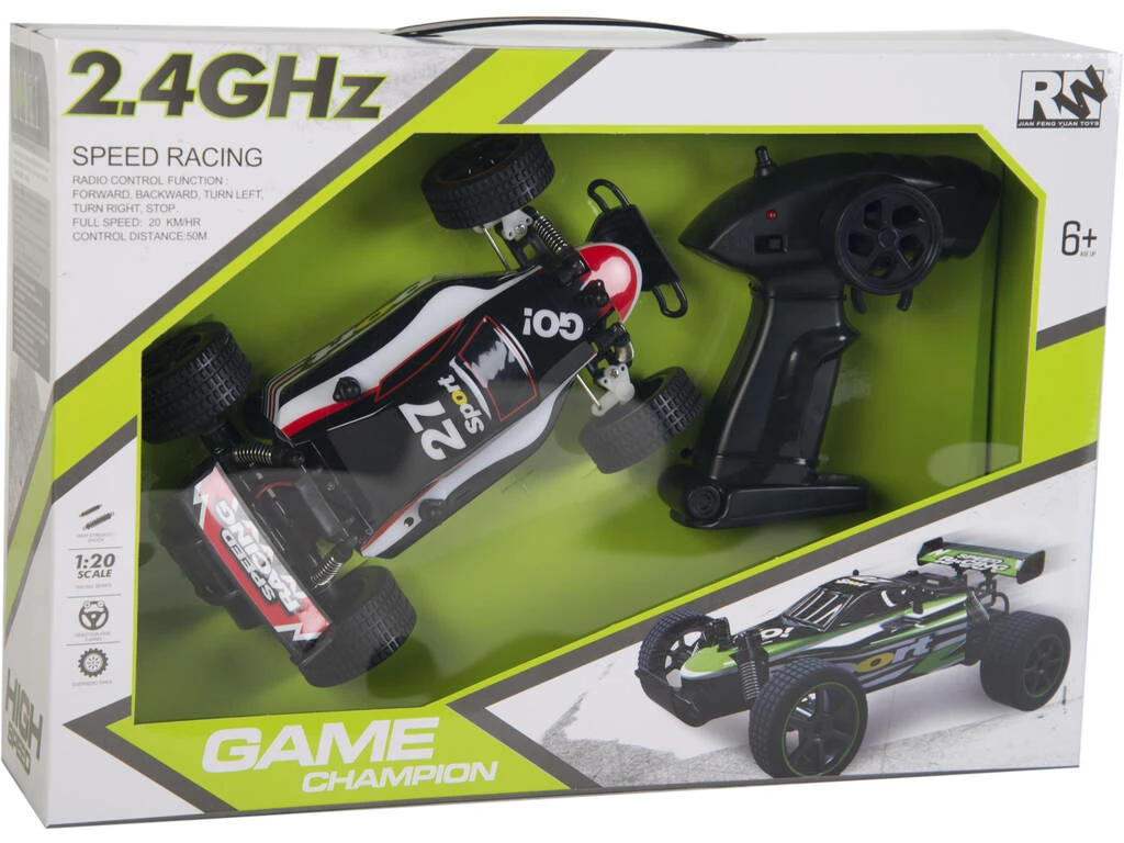 Coche Radio Control 1:20 Champion High Speed Teledirigido Rojo Coche Radio Control 1:20 Champion High Speed Teledirigido Rojo -Tienda Pequetren 1999956247g00