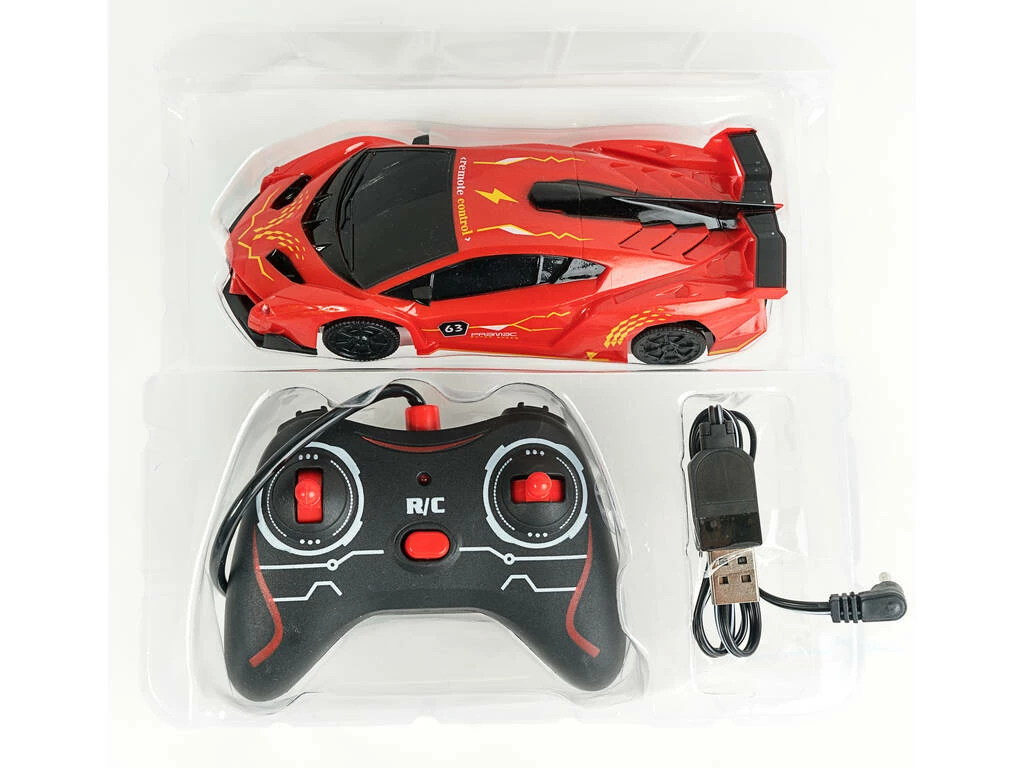 Radio Control SÚper Coche Escalador Rojo 1 Radio Control SÚper Coche Escalador Rojo
