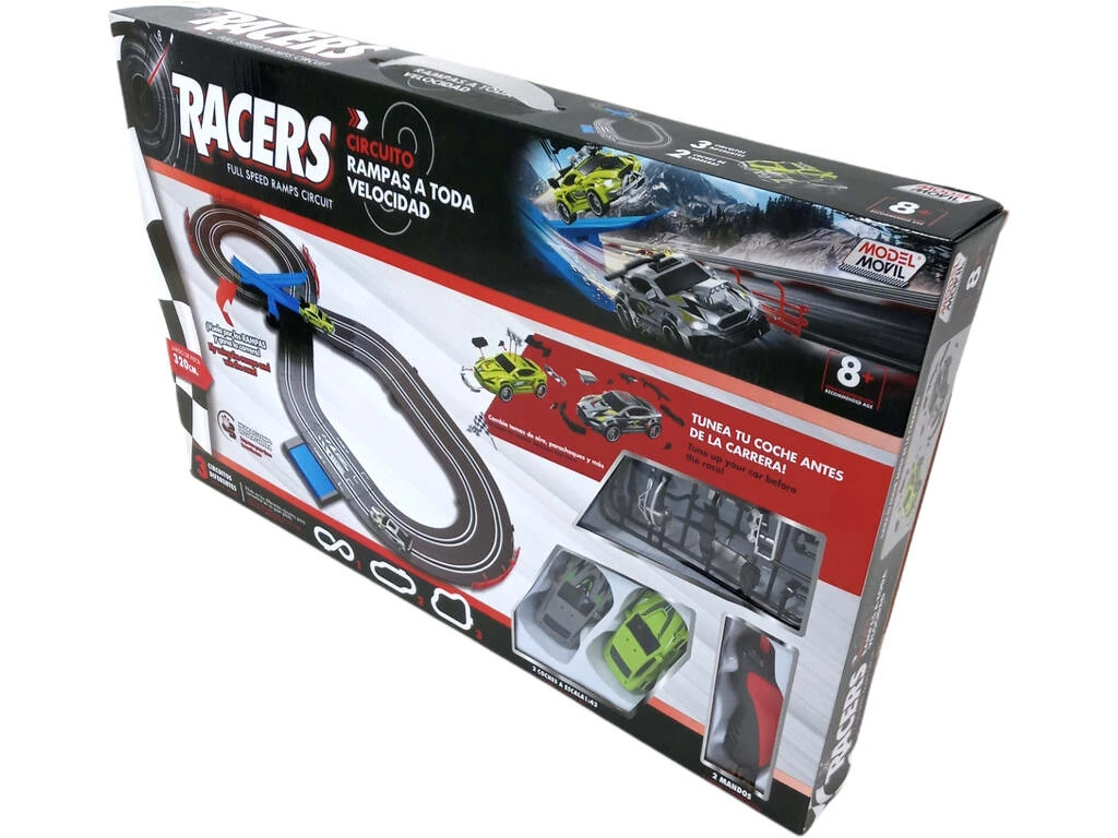 Circuito de Alta Velocidad 320 cm. con Rampa Circuito De Alta Velocidad 320 Cm. Con Rampa -Tienda Pequetren 1999956346g00