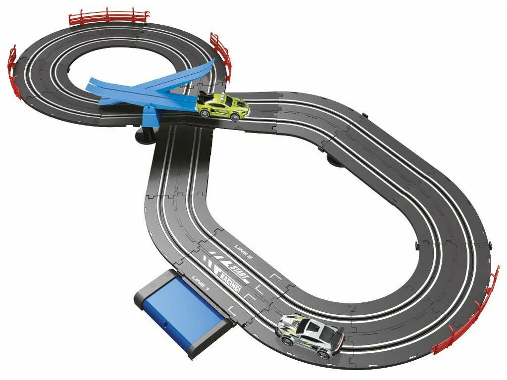 Circuito de Alta Velocidad 320 cm. con Rampa Circuito De Alta Velocidad 320 Cm. Con Rampa -Tienda Pequetren 1999956346g01