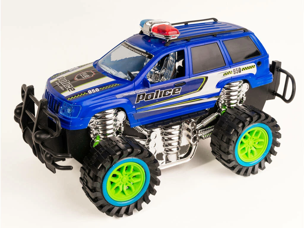 Todoterreno Super Power Fricción Policía Todoterreno Super Power Fricción Policía -Tienda Pequetren 1999956382g00