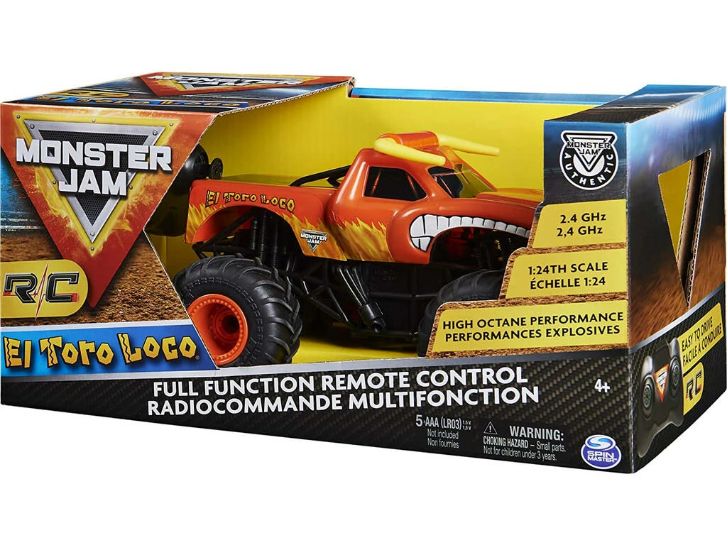 Radio Control Monster Jam Toro Loco 1:24 Bizak 61926684 Teledirigido Radio Control Monster Jam Toro Loco 1:24 Bizak 61926684 Teledirigido -Tienda Pequetren 1999958185g02