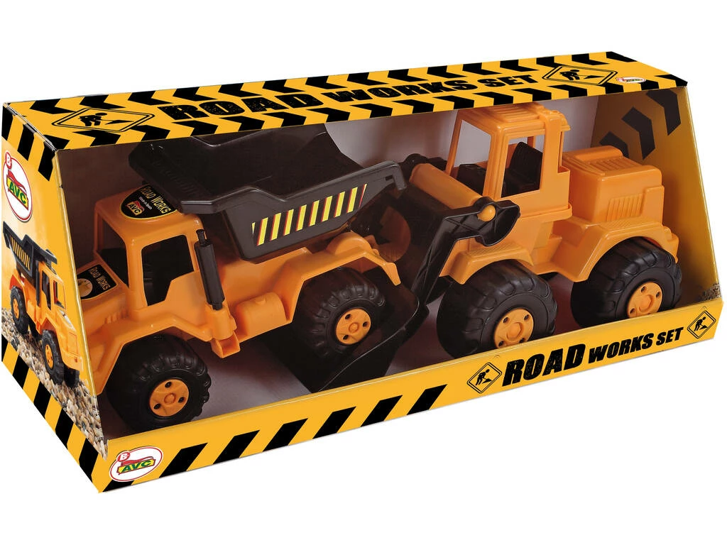 Camión y Excavadora Road Work AVC 5107 Camión Y Excavadora Road Work AVC 5107 -Tienda Pequetren 1999958226g00