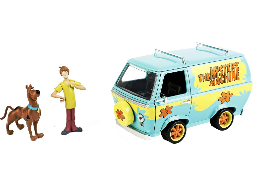 Scooby Doo Furgoneta Mistery Machine 1:24 Con Figuras Simba 253255024 1 Scooby Doo Furgoneta Mistery Machine 1:24 Con Figuras Simba 253255024