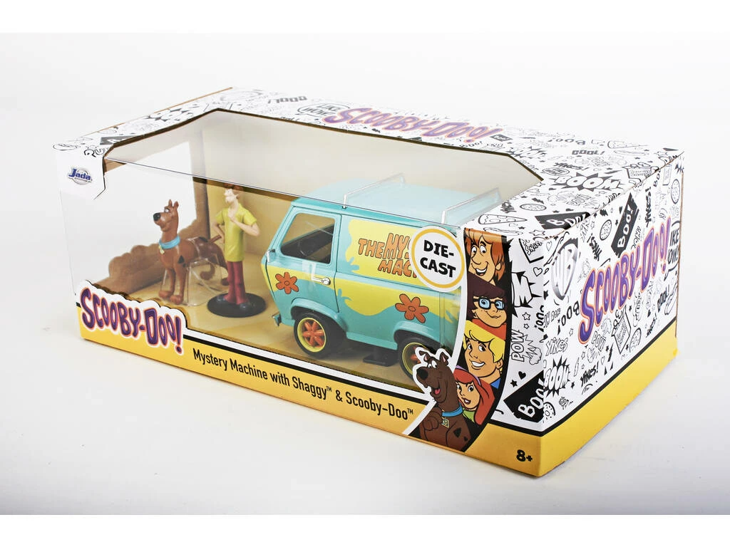 Scooby Doo Furgoneta Mistery Machine 1:24 Con Figuras Simba 253255024 2 Scooby Doo Furgoneta Mistery Machine 1:24 Con Figuras Simba 253255024 - Imagen 2