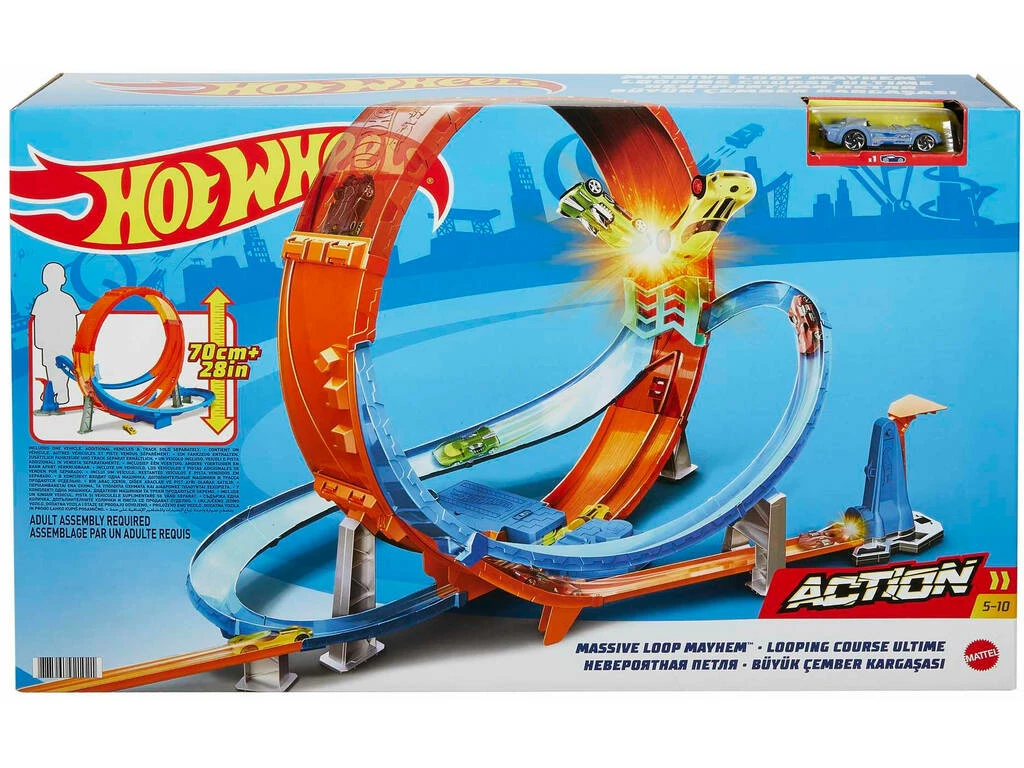 Hot Wheels Action Looping Caos Masivo Mattel GTV14 Hot Wheels Action Looping Caos Masivo Mattel GTV14 -Tienda Pequetren 1999959406g01