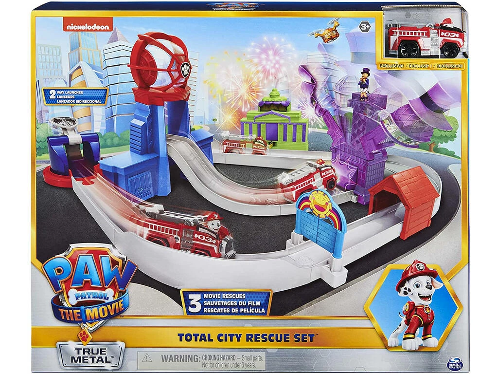 Paw Patrol Movie Set de Rescate Total City Diecast Bizak 6192 7736 Paw Patrol Movie Set De Rescate Total City Diecast Bizak 6192 7736 -Tienda Pequetren 1999960491g01