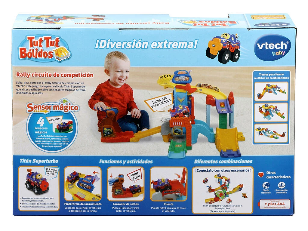 Tut Tut Bólidos Rally Circuito de Competición Vtech 540522 Tut Tut Bólidos Rally Circuito De Competición Vtech 540522 -Tienda Pequetren 1999960709g02