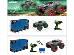 Alternative view of Radio Control Coche Cross Country Verde