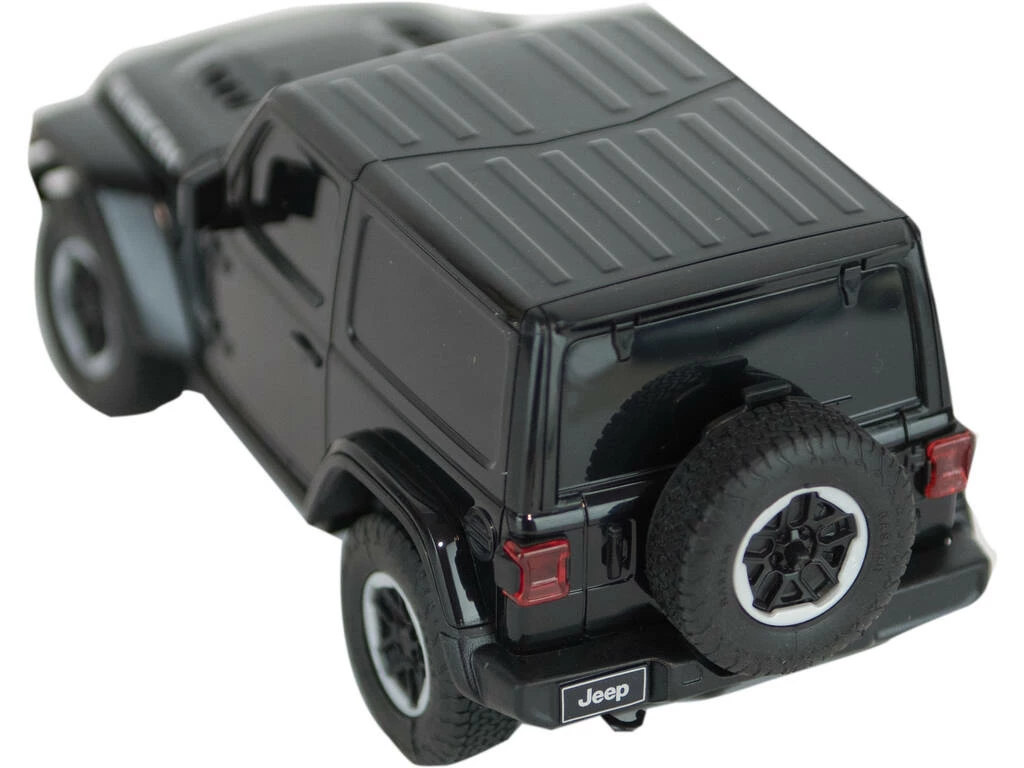 Radio Control 1:24 Jeep Wrangler Rubicorn Negro Teledirigido 3 Radio Control 1:24 Jeep Wrangler Rubicorn Negro Teledirigido - Imagen 3