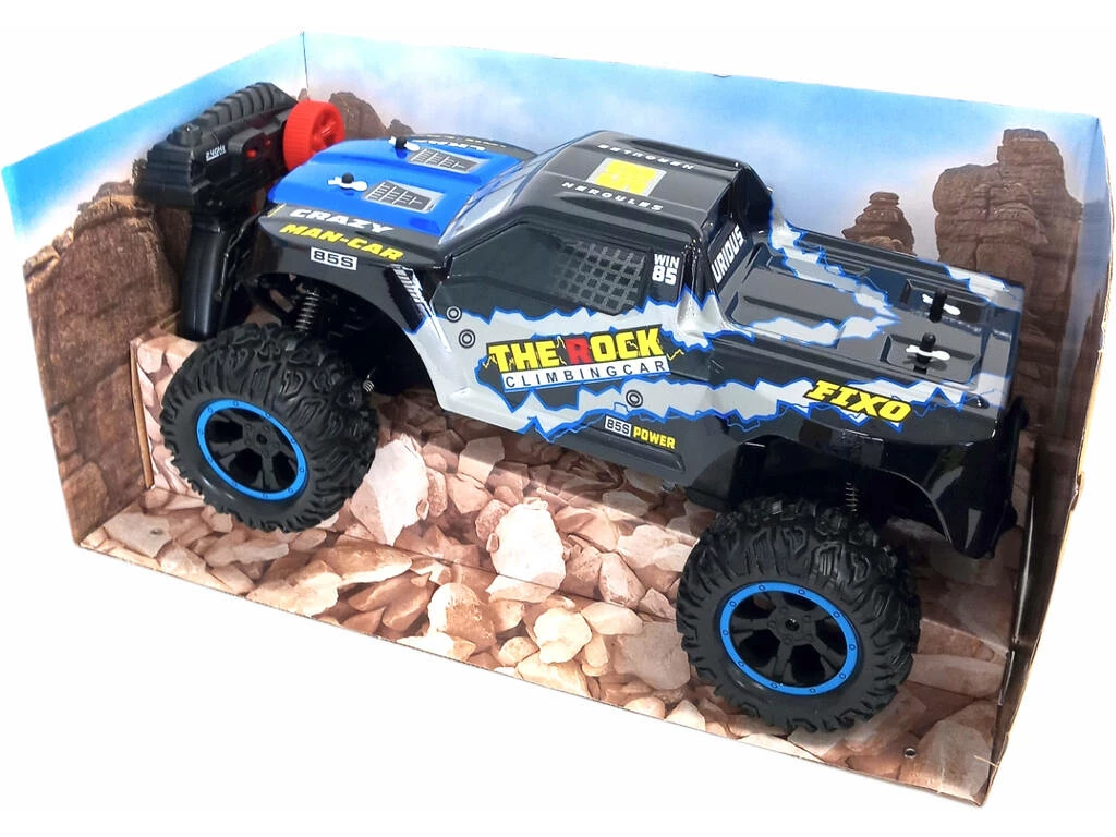 Radio Control Wild Rider 2.4G 4 Funciones Azul Radio Control Wild Rider 2.4G 4 Funciones Azul -Tienda Pequetren 1999961699g00