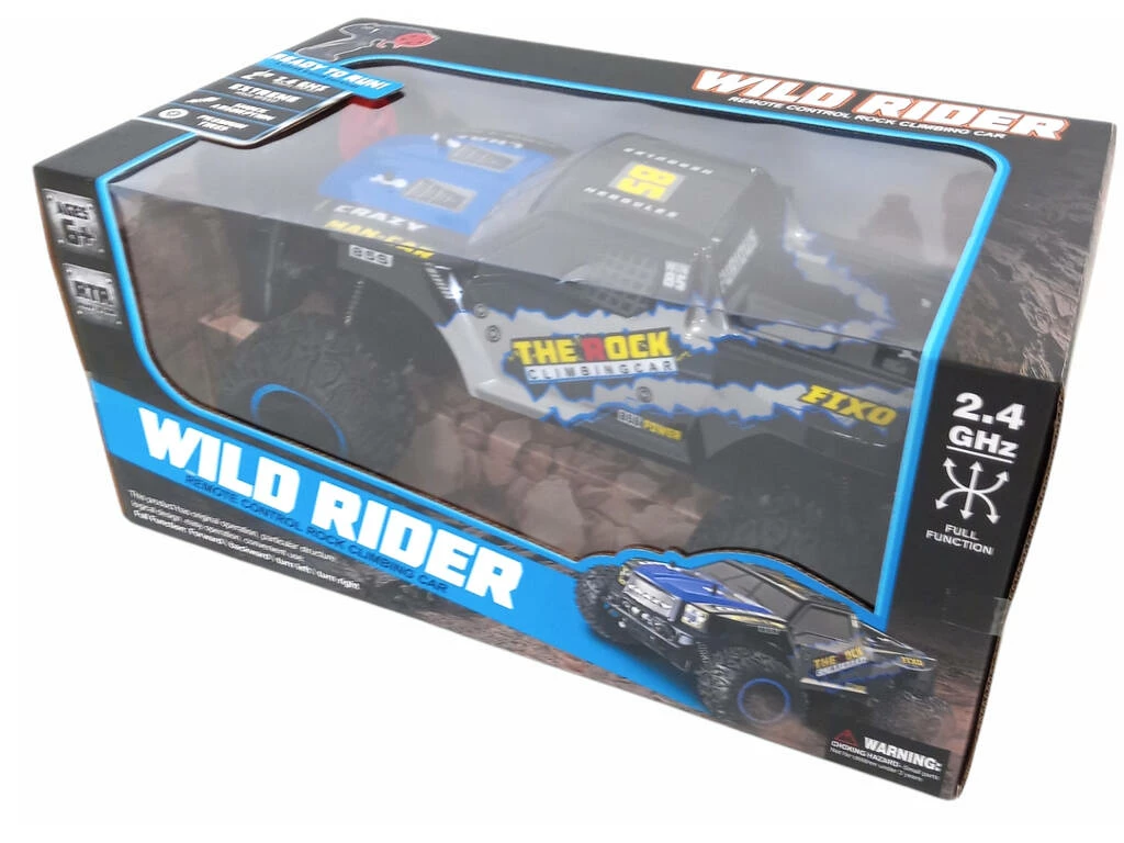 Radio Control Wild Rider 2.4G 4 Funciones Azul Radio Control Wild Rider 2.4G 4 Funciones Azul -Tienda Pequetren 1999961699g01