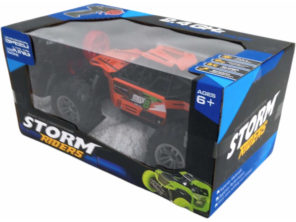 Radio Storm Riders 2.4G 4 Funciones Naranja 2 Radio Storm Riders 2.4G 4 Funciones Naranja - Imagen 2