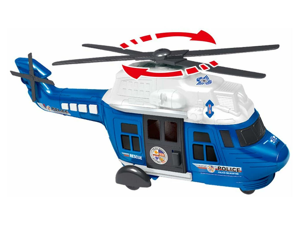 Helicóptero de Rescate Azul con Luces y Sonidos Helicóptero De Rescate Azul Con Luces Y Sonidos -Tienda Pequetren 1999962277g01