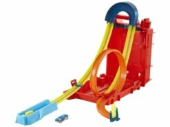 Hot Wheels Track Builder Caja De Acrobacias En Forma De Bidón Mattel HDX78