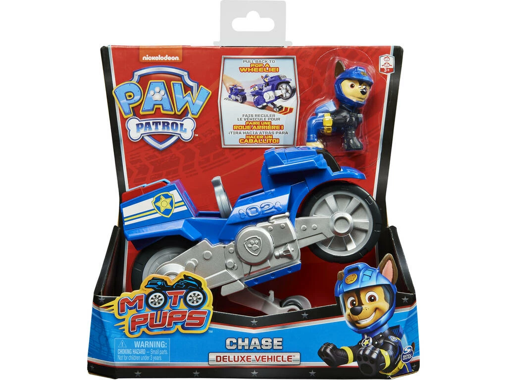 Patrulla Canina Moto Pups Chase Vehículo Deluxe Spin Master 6061223 4 Patrulla Canina Moto Pups Chase Vehículo Deluxe Spin Master 6061223 - Imagen 4