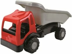 Camión Volquete Rojo Y Gris AVC 5177