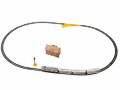 Tren Talgo Con Luz, Estación Y Encarrilador Pequetren 402