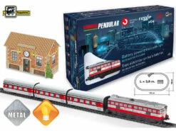 Tren Talgo Con Luz, Estación Y Encarrilador Pequetren 402 -Tienda Pequetren 1999964136g02