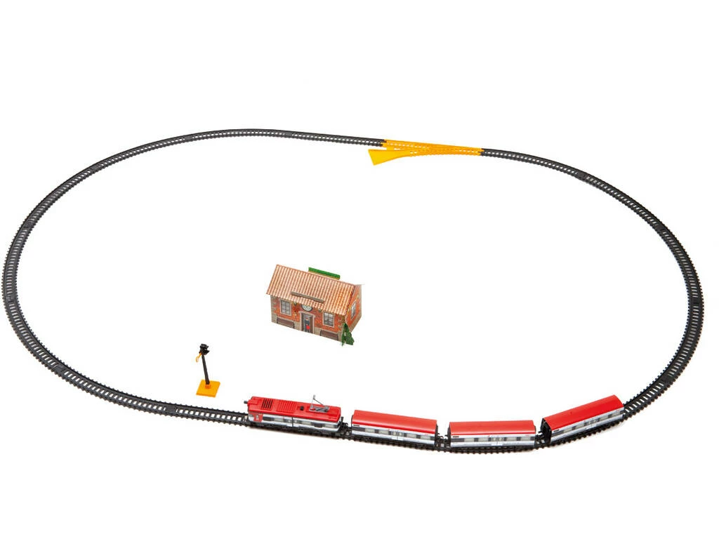 Tren Cercanías Renfe con Luz, Estación y Encarrilador Pequetren 403 Tren Cercanías Renfe Con Luz, Estación Y Encarrilador Pequetren 403 -Tienda Pequetren 1999964137g00