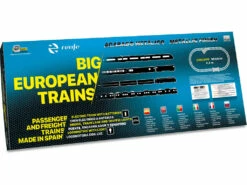 Tren Mercancías Renfe Metálico Con Luz, Puente Y Encarrilador Pequetren 526 9 Tren Mercancías Renfe Metálico Con Luz, Puente Y Encarrilador Pequetren 526 -Tienda Pequetren 1999964138g04