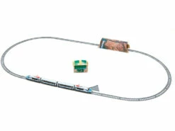 Tren HS Con Luz, Encarrilador, Estación Y Túnel Pequetren 404