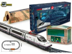 Tren Renfe Ave Con Encarrilador, Estación Y Túnel Pequetren 405 -Tienda Pequetren 1999964140g02