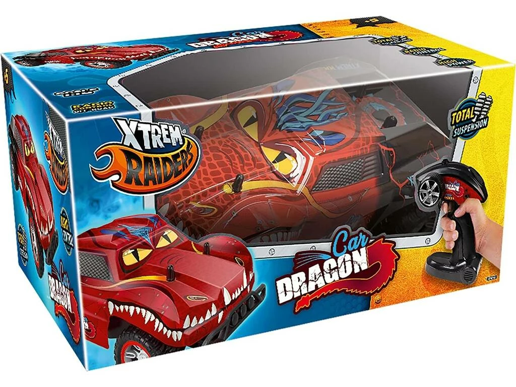 Radio Control Xtrem Raiders Car Dragon World Brands XT1803079 Radio Control Xtrem Raiders Car Dragon World Brands XT1803079 -Tienda Pequetren 1999964473g01