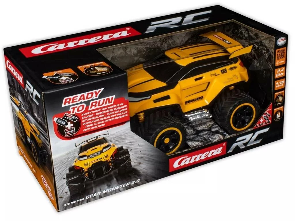 Radio Control 1:18 Gear Monster 2.0 Carrera 180112 Radio Control 1:18 Gear Monster 2.0 Carrera 180112 -Tienda Pequetren 1999965176g01