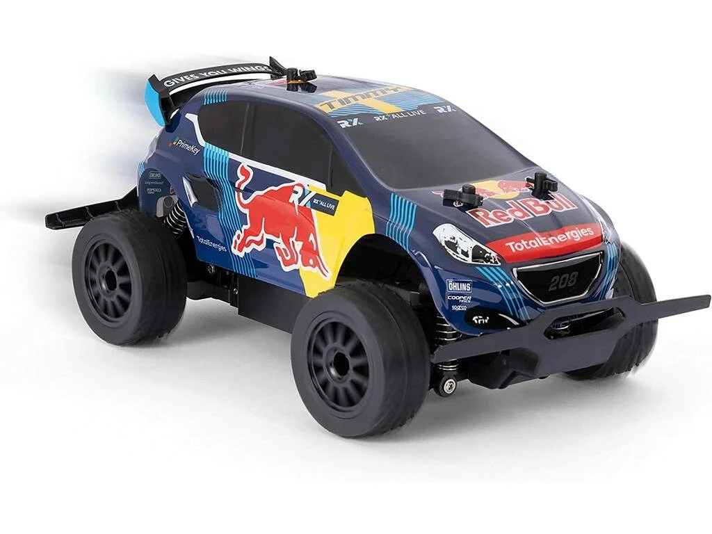 Radio Control 1:18 Red Bull Peugeot WRX 208 Carrera 182021 Radio Control 1:18 Red Bull Peugeot WRX 208 Carrera 182021 -Tienda Pequetren 1999965177g01