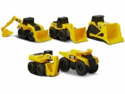 Cat Little Machines Pack 5 Vehículos Construcción Funrise 82150