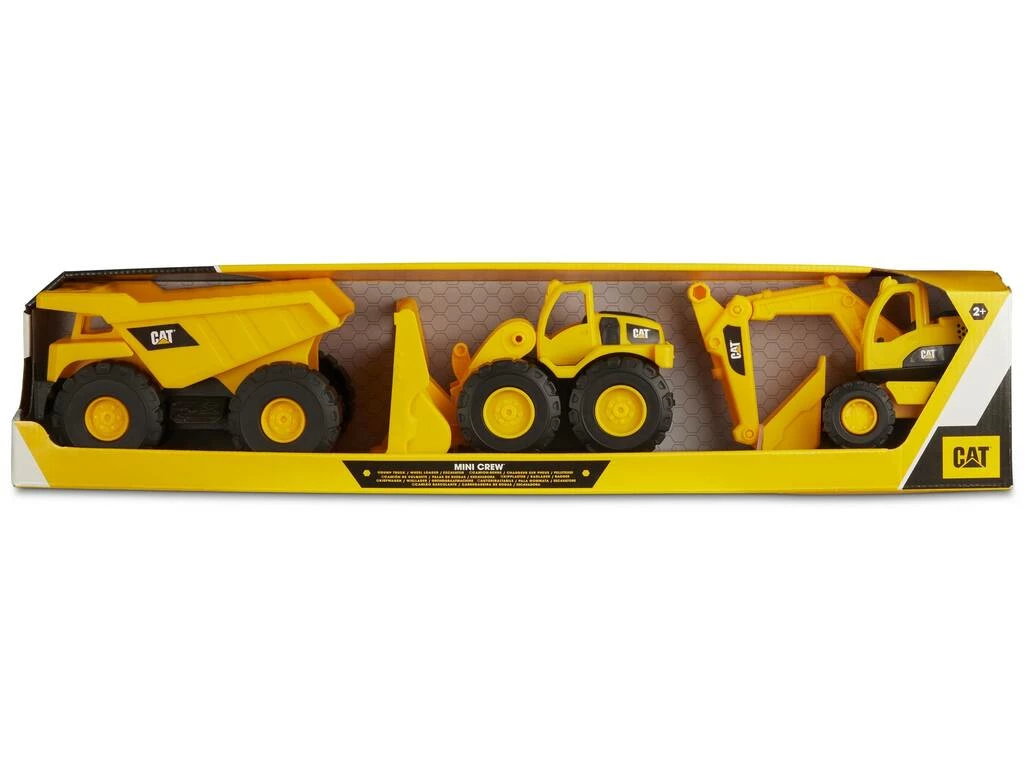 Cat Pack 3 Vehículos Construcción 18 Cm. Funrise 82284 2 Cat Pack 3 Vehículos Construcción 18 Cm. Funrise 82284 - Imagen 2